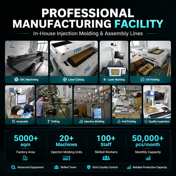 Professional manufacturing facility for ice bucket production