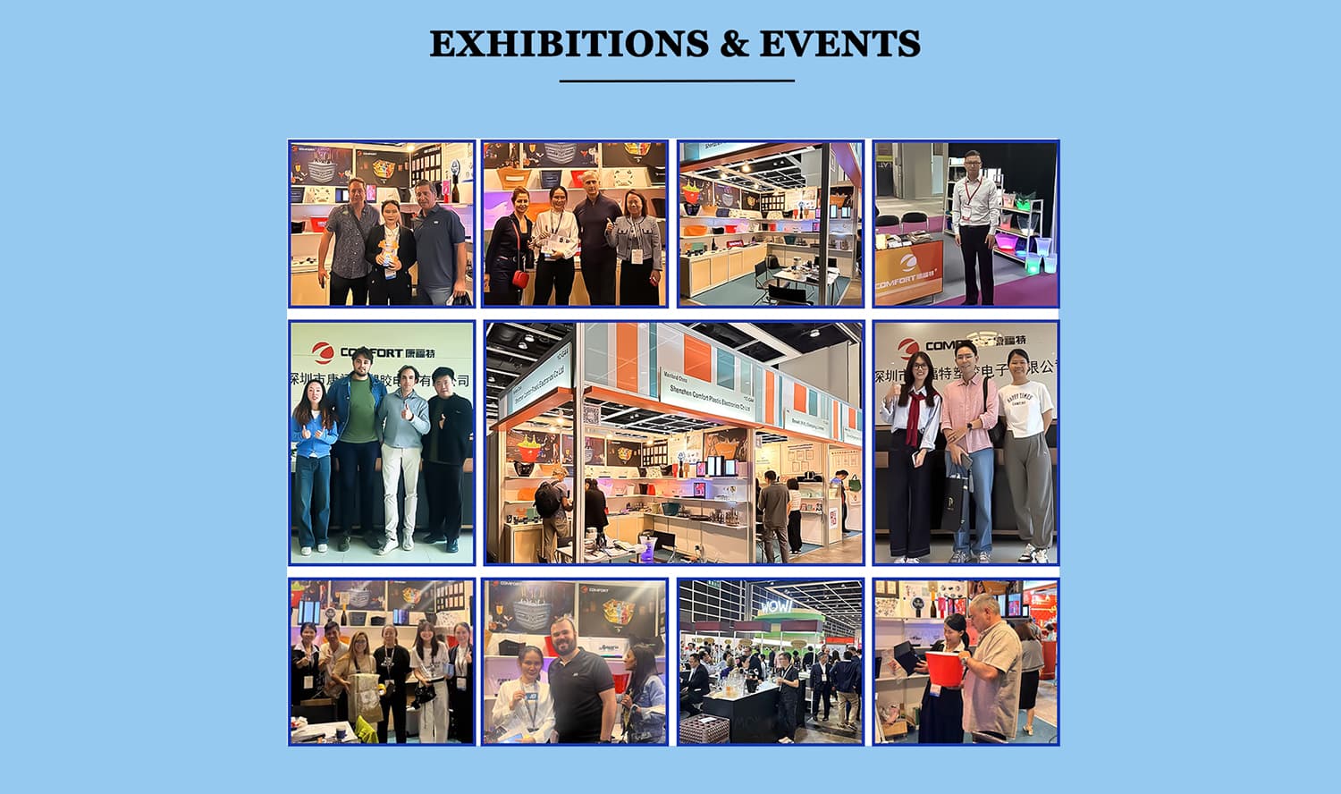 Exhibitions and events